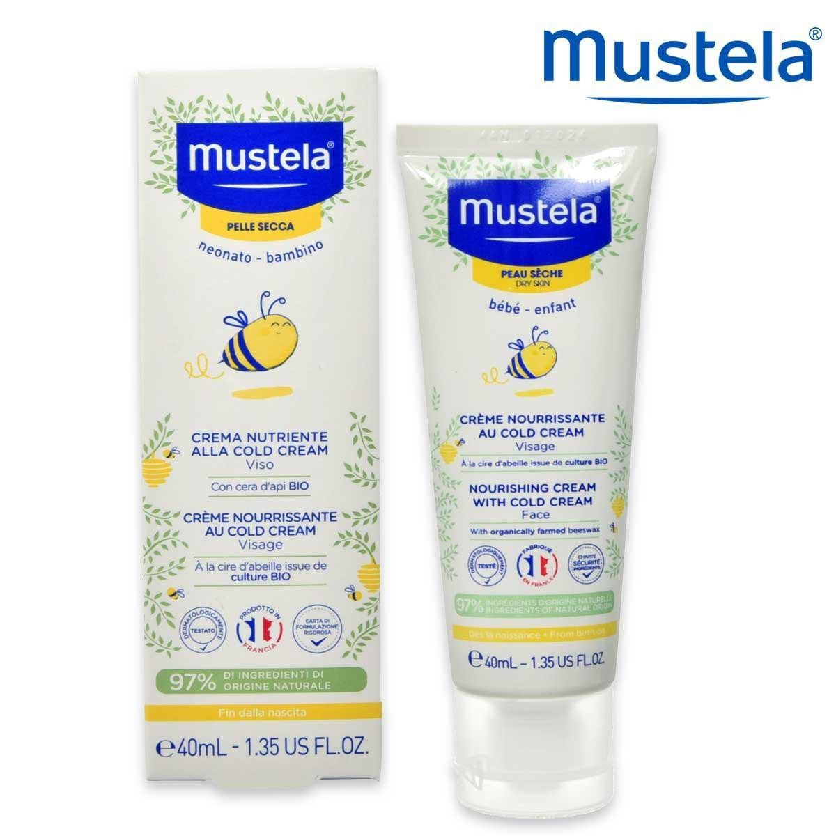 Mustela kylmä kerma ravitseva voide 40 ml