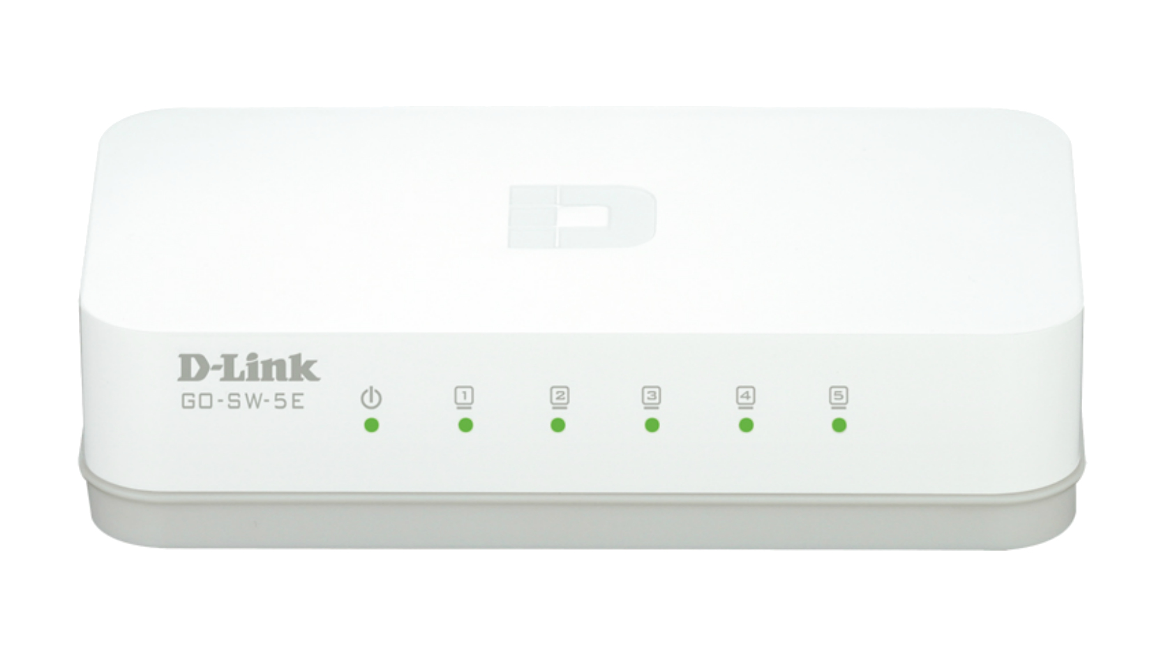 D-Link GO-SW-5E 5-porttinen nopea Ethernet-hallitsematon pöytäkytkin