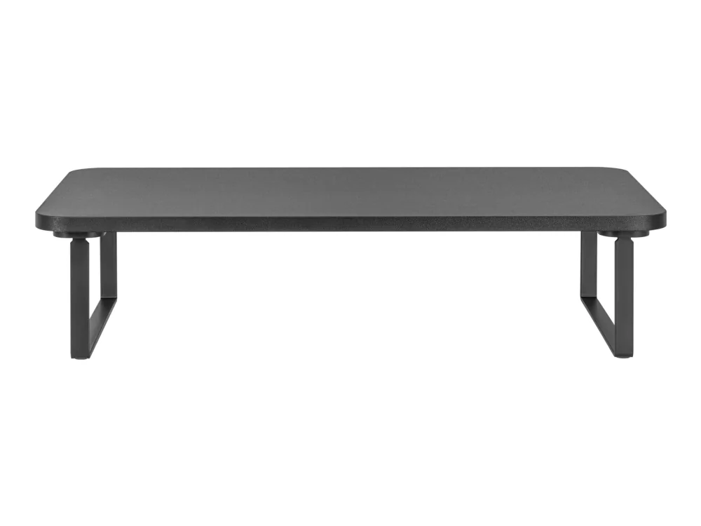 Gembird MS-TABLE-03 - Jalusta - suorakulmio - monitorille / kannettavalle tietokoneelle - muovia, lastulevyä, terästä - musta - työpöytäpöytäpinta