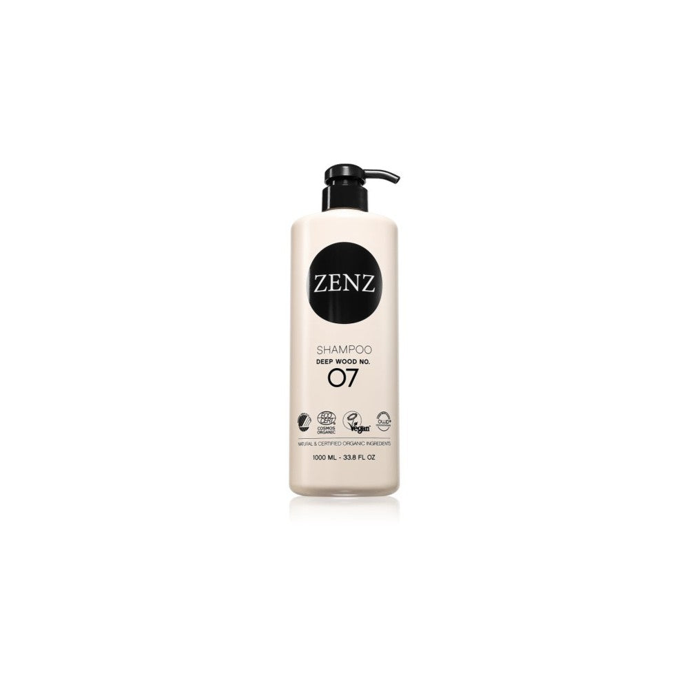 ZENZ Organic Deep Wood No. 07 Moisturizing Shampoo 1000 ml
