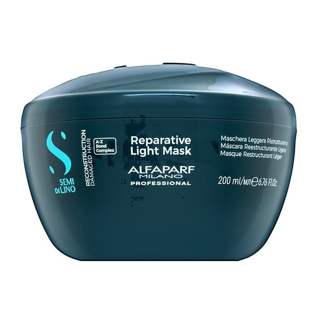 Alfaparf Milano Semi Di Lino Reparative Naamio Ohuille Hiuksille 200Ml
