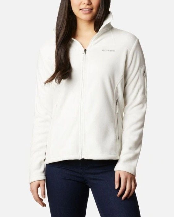 Columbia Fast Trek II Jacket naisten fleecetakki, valkoinen