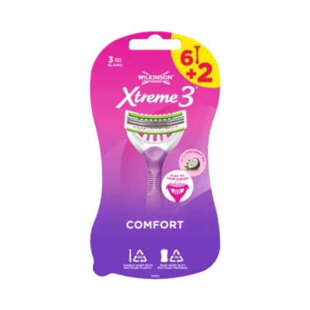Wilkinson Sword Xtreme 3 kauneusparranajokoneet - 8 kpl