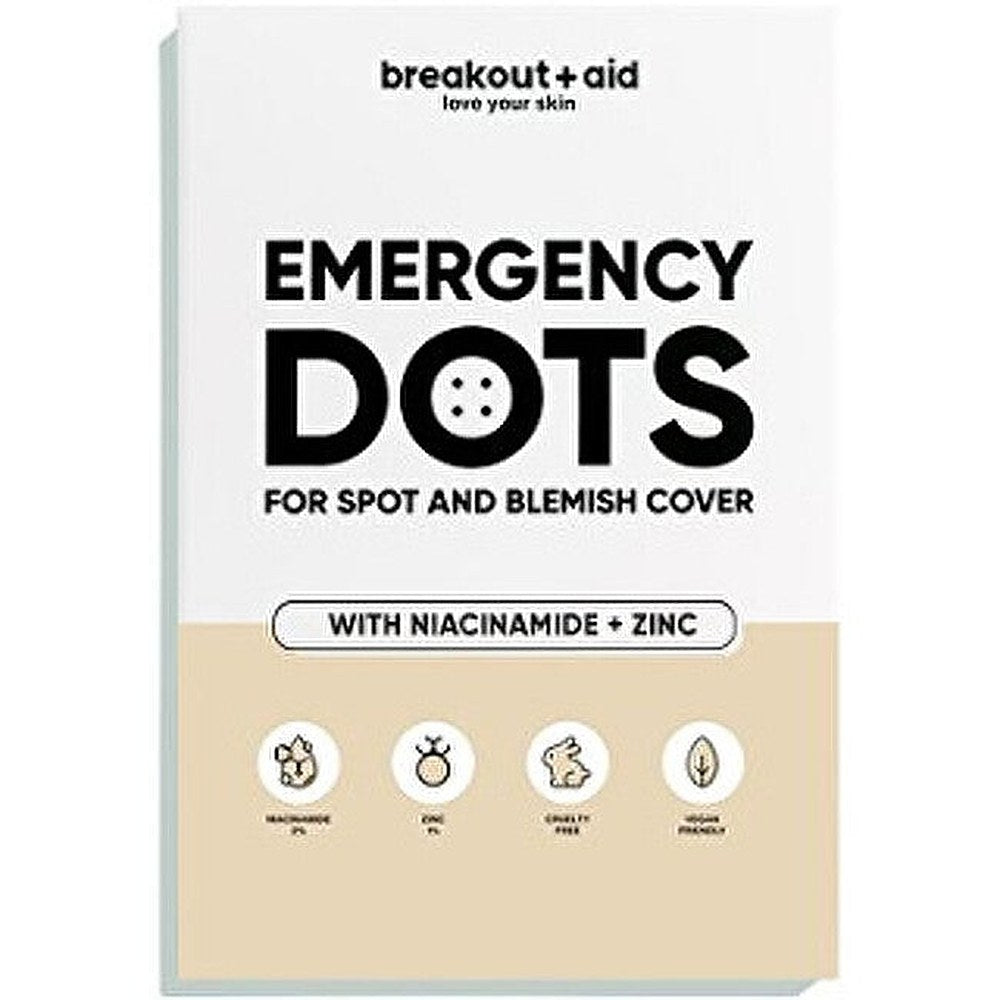 Breakout+aid Aknelaastarit niasiiniamidilla ja sinkin hätäpisteillä 72 kpl