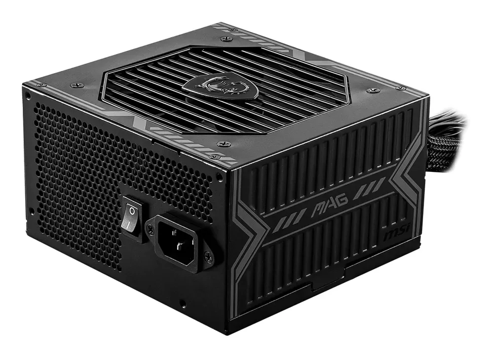 MSI MAG A650BN - Virtalähde - 650 Watt Virtalähde - 650 Watt - 120 mm - ATX 3.0 - 80 Plus Pronssi sertifioitu