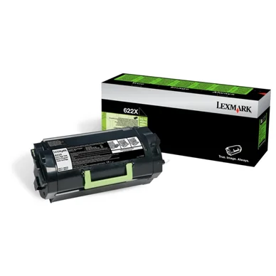 Lexmark Lexmark 622X Värikasetti musta 62D2X00 Vastaa: N/A