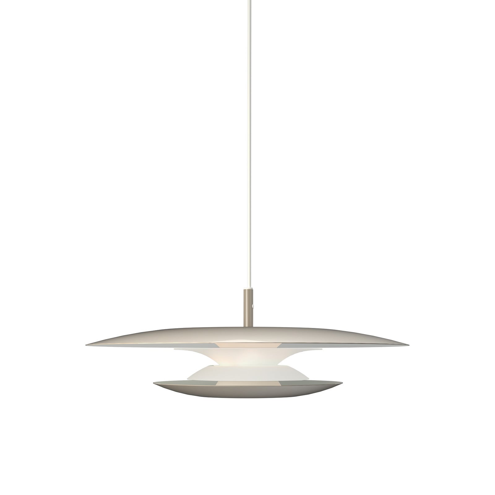 Eclipse riippuvalaisin, Ø 43 cm, harmaa, metalli, G9 - Belid - Olohuone - Design - Yksilamppuinen