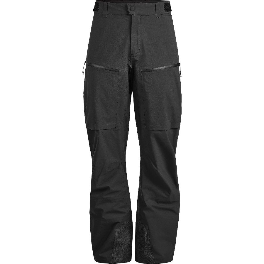 Lundhags Abisku Waterproof Pants M, vaellushousut, harmaa