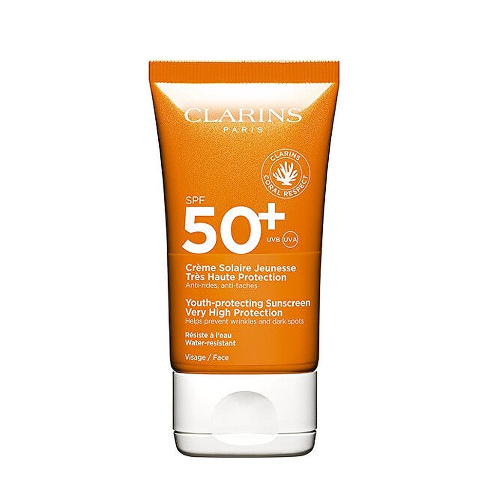 Clarins Anti-aging suojaava aurinkovoide SPF 50 - 50 ml
