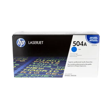 HP HP 504A Värikasetti cyan CE251A Vastaa: N/A