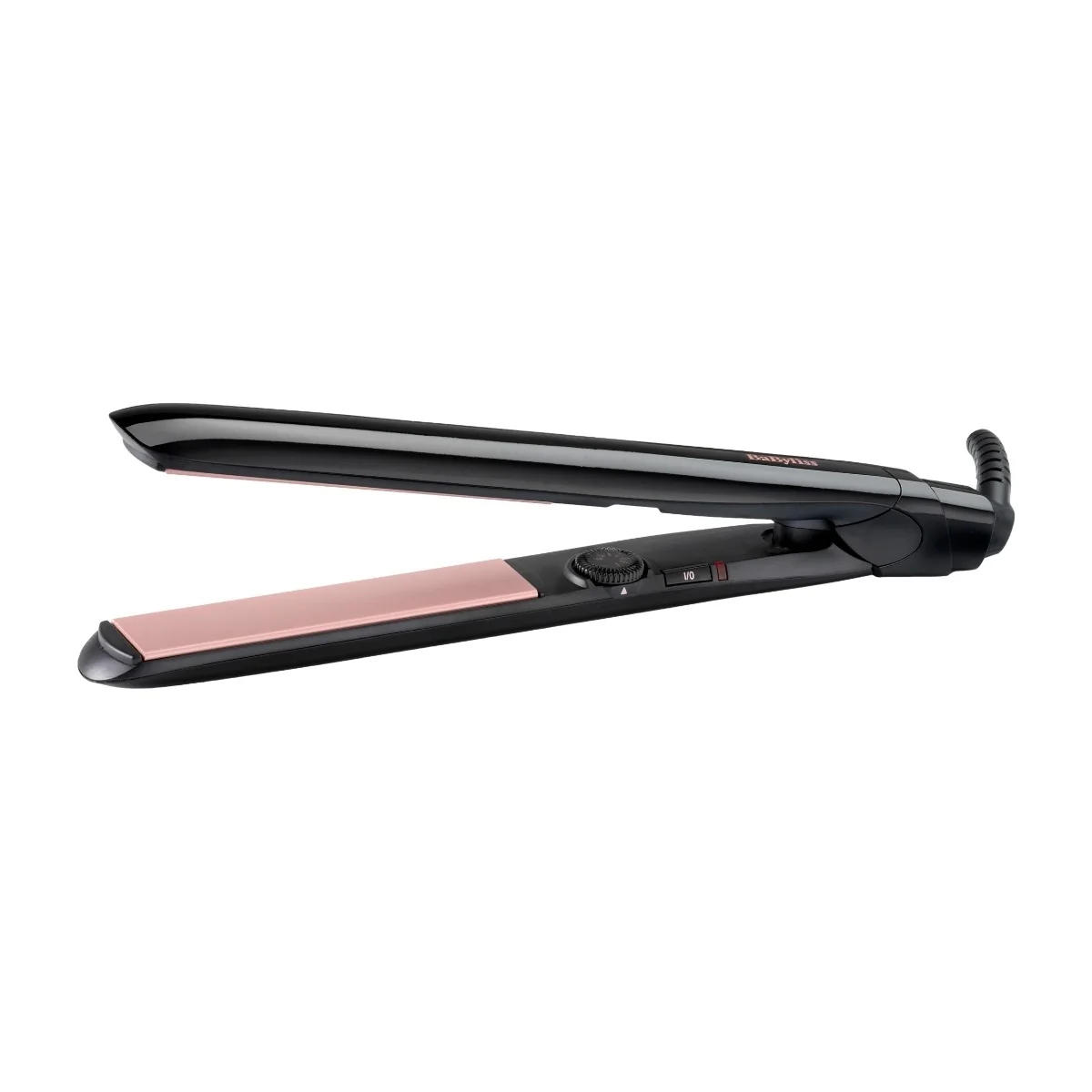BaByliss Smooth Control 235 ST298E 25 mm -suoristusrauta, musta/ruusukulta