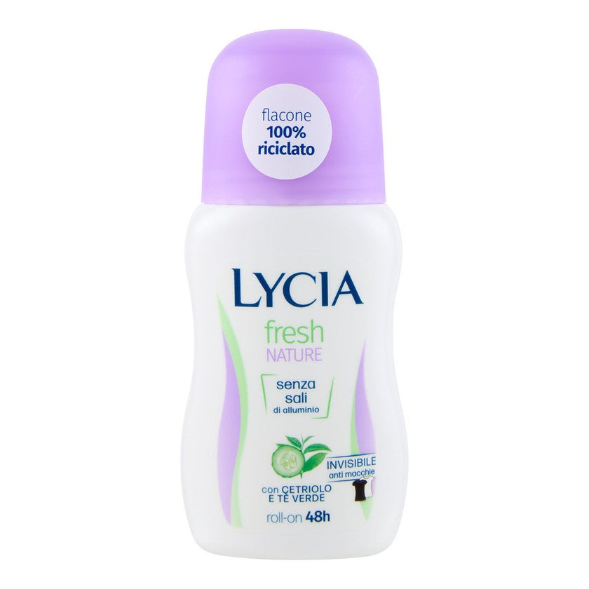 Lycia Deo Nature Roll On Deodorantti Ilman Alumiinisuoloja 50 ml