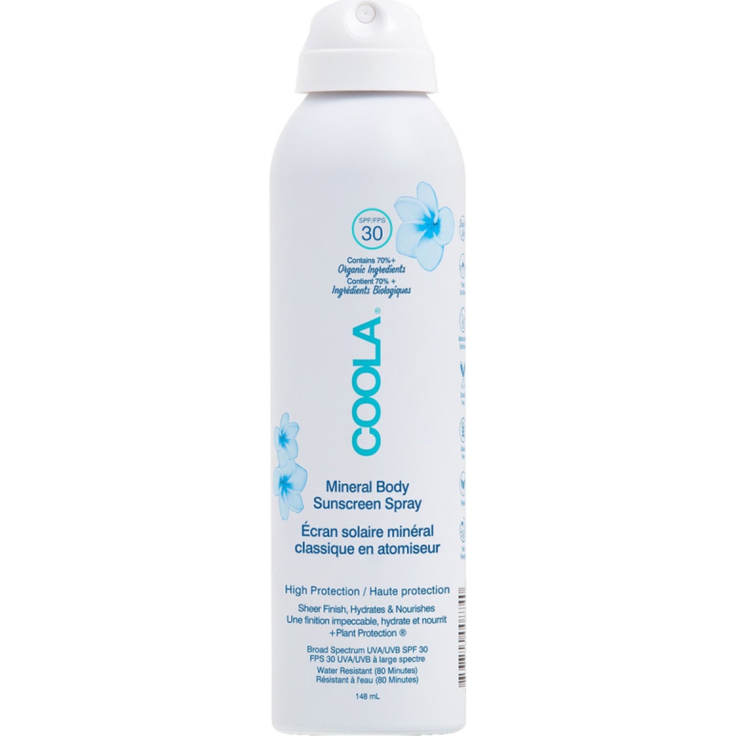 COOLA Mineral Body Spray Fragrance Free SPF 30 148 ml