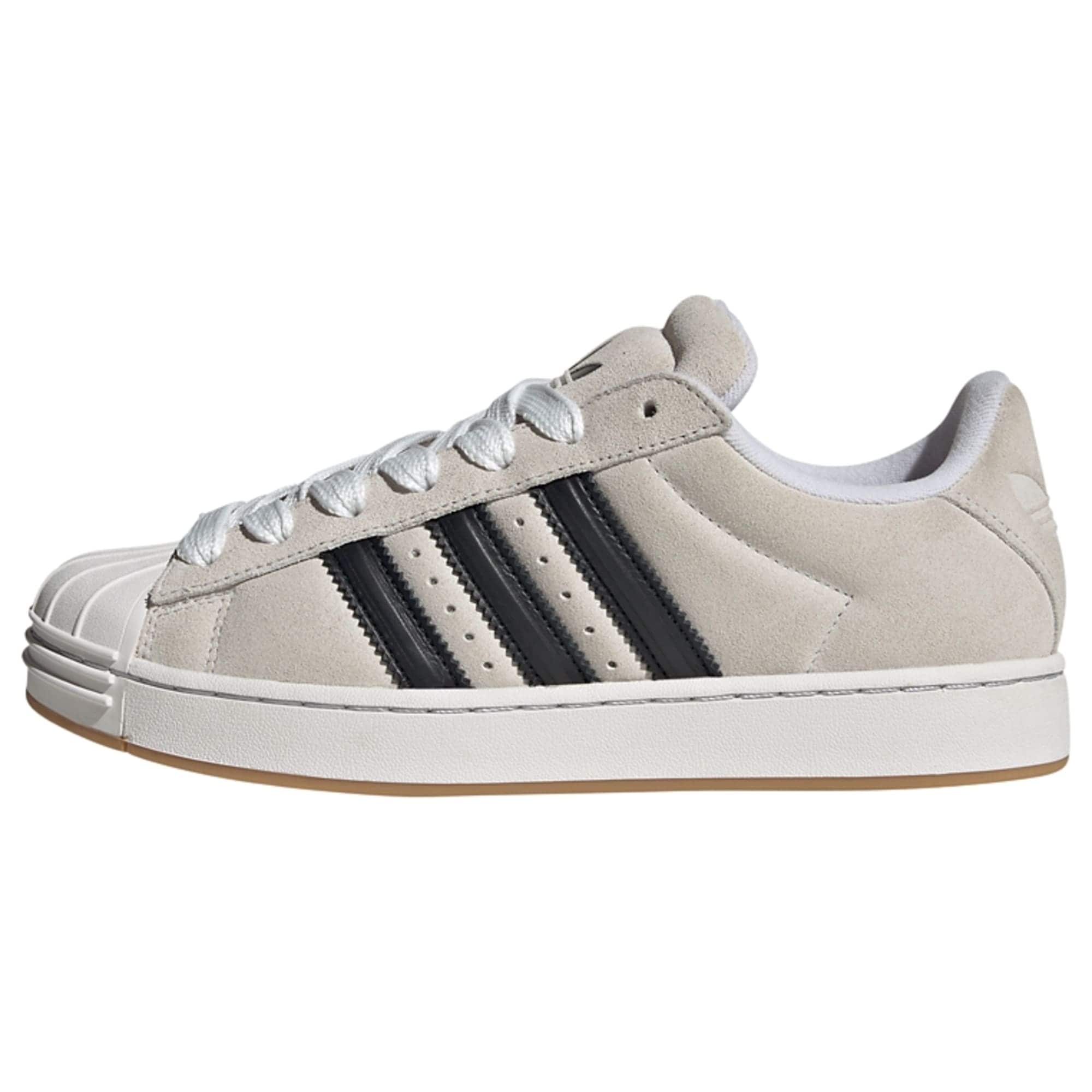 ADIDAS ORIGINALS Matalavartiset tennarit 'Superstar ST' musta / offwhite