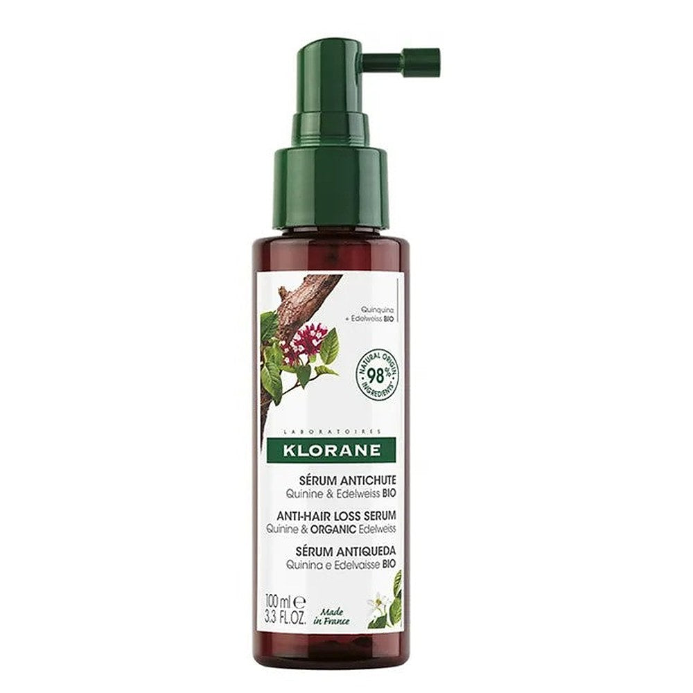 Klorane Quinine & Edelweiss BIO hiustenlähtöseerumi 100ml