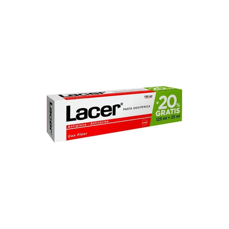 Lacer 125 25 ml ilmaista hammastahnaa