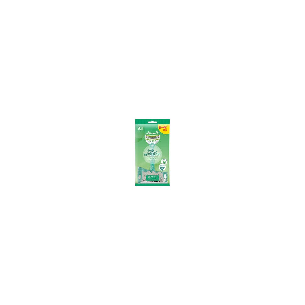 Wilkinson My Intuition Comfort Sensitive - Kertakäyttöinen partakone naisille 8+4 kpl