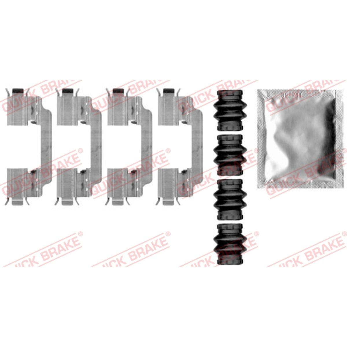 Jarrupalojen asennussarja QUICK BRAKE 109-0010