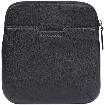 ARMANI EXCHANGE Olkalaukku 'ALEX' kulta / musta