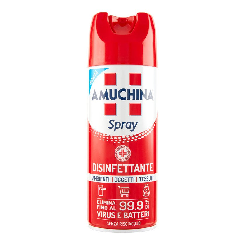 Amuchina Desinfiointiaine ympäristöihin, esineisiin, kankaisiin, spray 400 ml