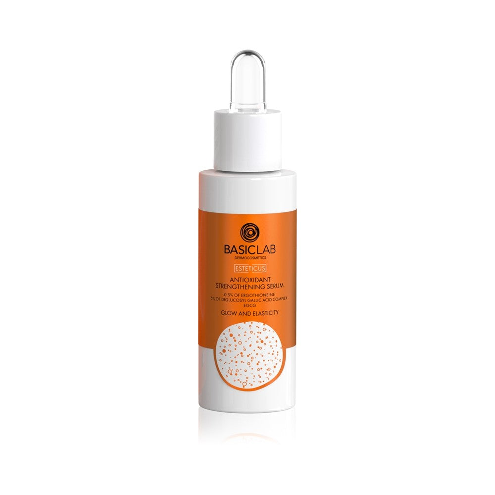 BasicLab Dermocosmetics Esteticus antioksidanttinen seerumi, joka lisää ihon kimmoisuutta 15 ml