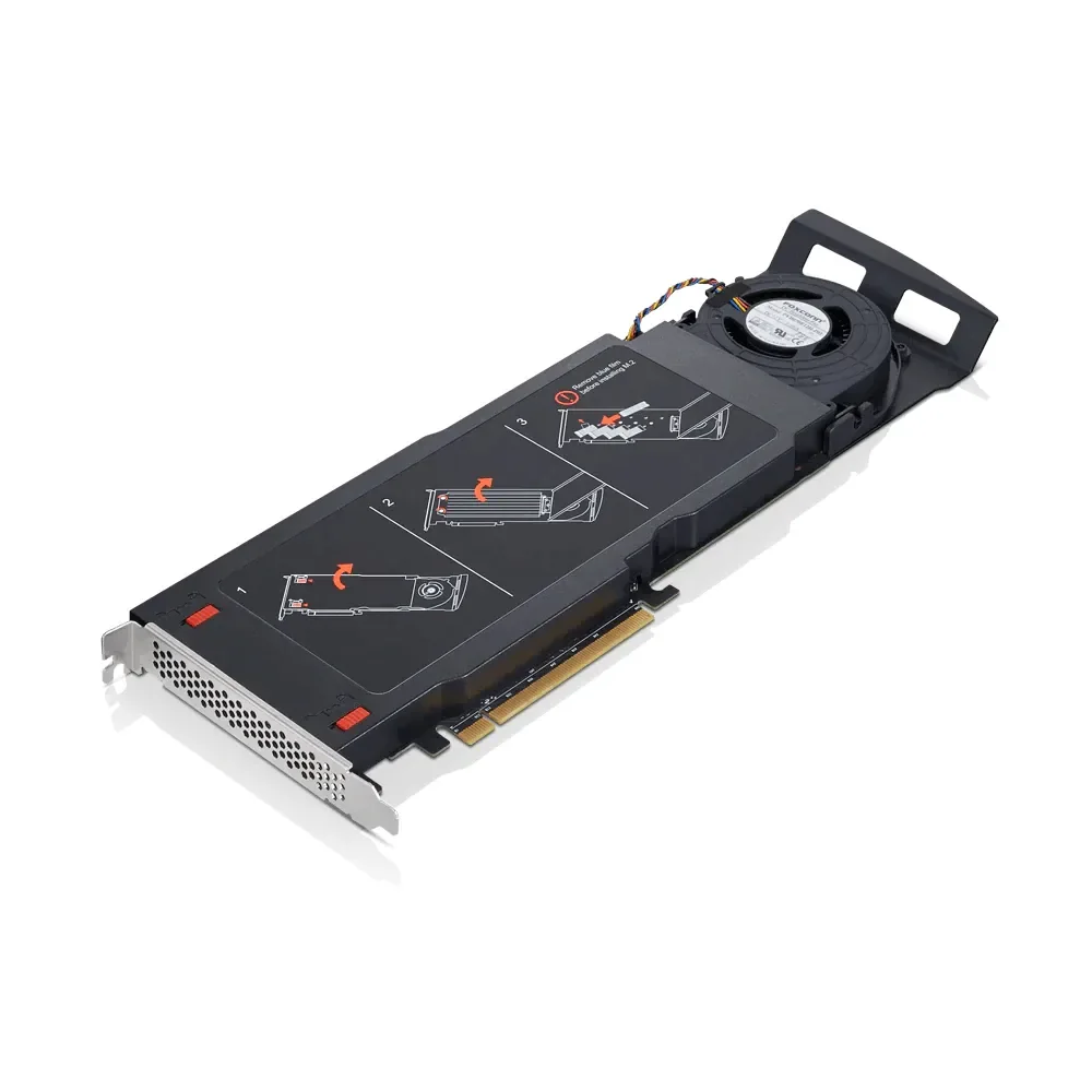 Lenovo ThinkStation Quad AIC M.2 SSD -sovitin