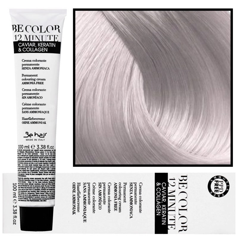 Be Hair Be Color Hiusväri 12 minuuttia 100ml 9,8 | Erittäin vaalea beige blondi