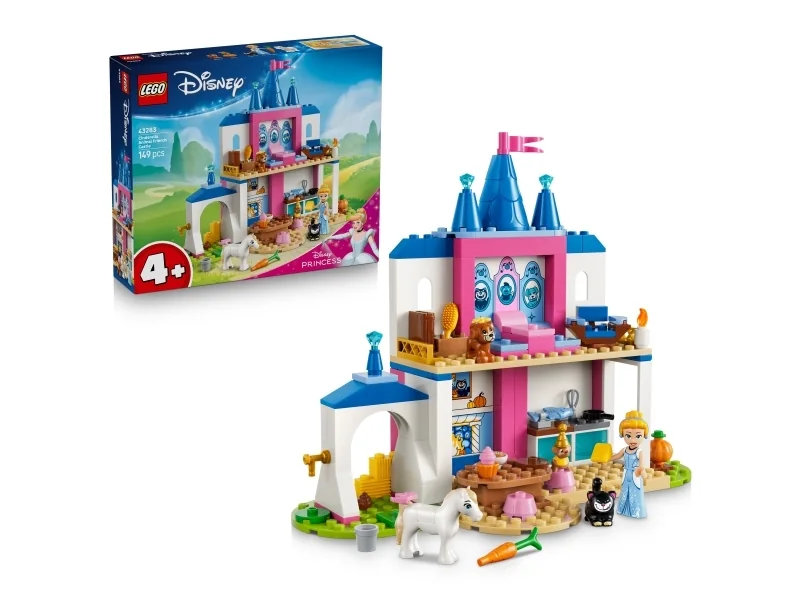 LEGO Disney 43283 Tuhkimon linna ja eläinystävät