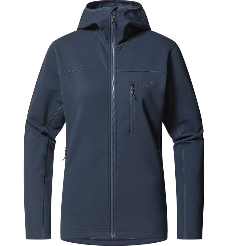 Haglöfs Rosson Mid Hood Women Tarn Blue - XL