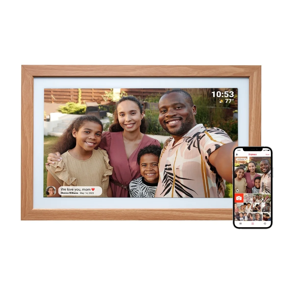 DENVER FRAMEO PFF-2162LW - Light Wood