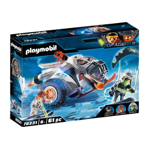 Playmobil 70231 Vakoiluryhmän komentokelkka (Spy Team Command Sled)