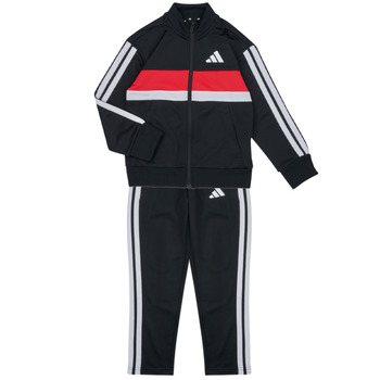 ADIDAS SPORTSWEAR Treenipuku 'Seasonal Essentials Tiberio' punainen / musta / valkoinen
