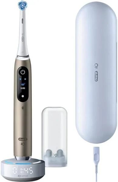 Oral-B iO Series 10 Eclipse Gold Special Edition Valkoinen hammasharja