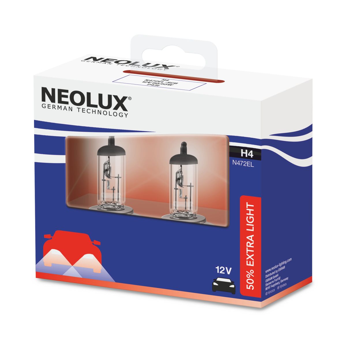 Polttimo, kaukovalo NEOLUX® N472EL-SCB