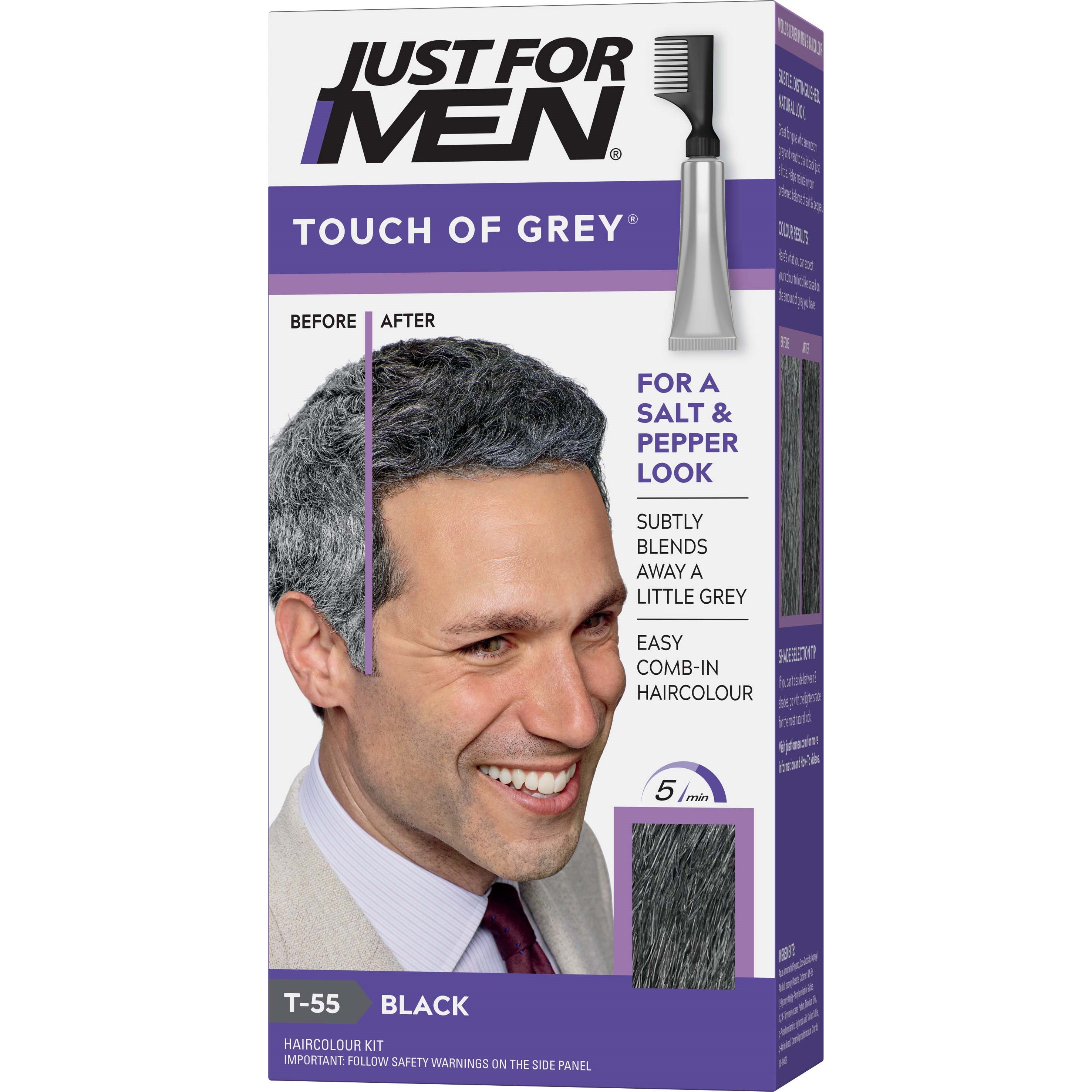 Just for Men Touch Of Grey - Black T55