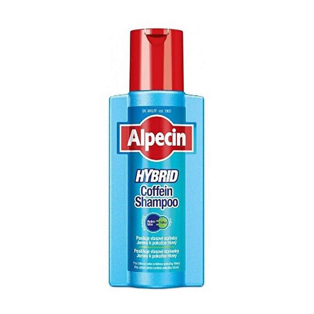 Alpecin Hybrid kofeiinishampoo herkälle päänahalle 250 ml