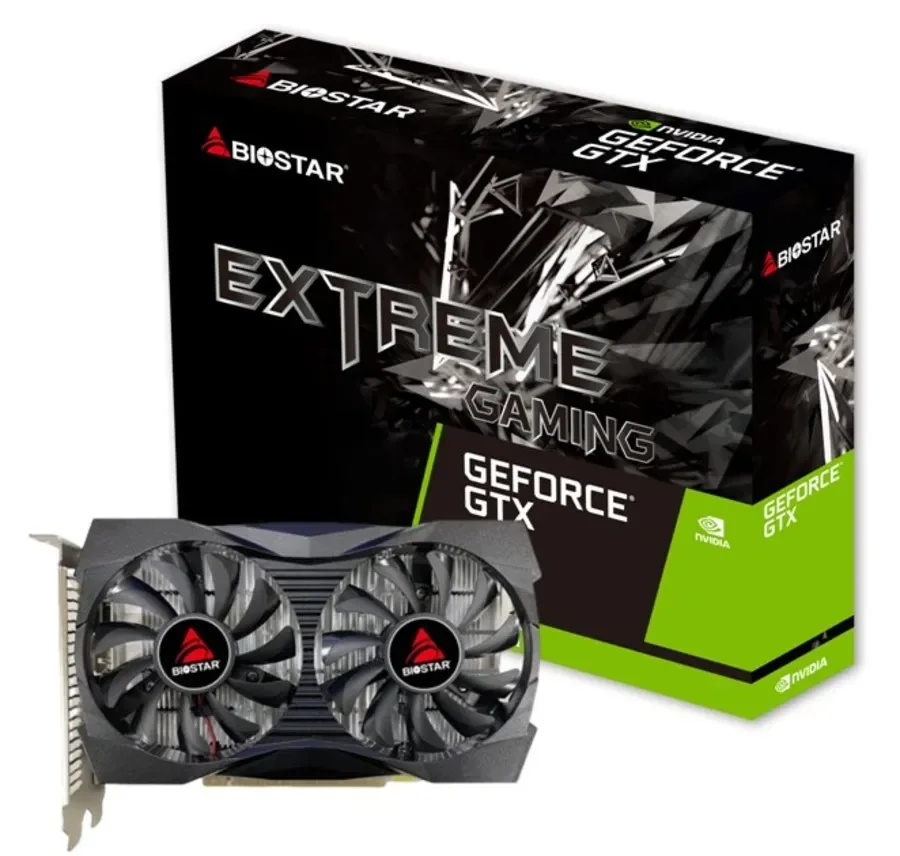 Biostar GeForce GTX 1050 4 Gt -näytönohjain