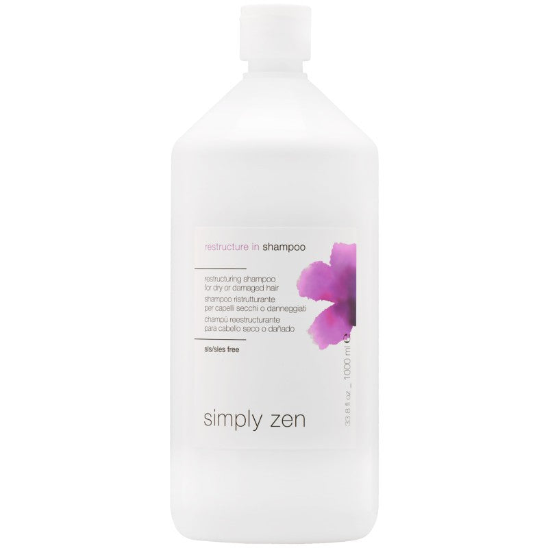 Simply Zen, Restructure In, hiusshampoo, korjaus, 1000 ml