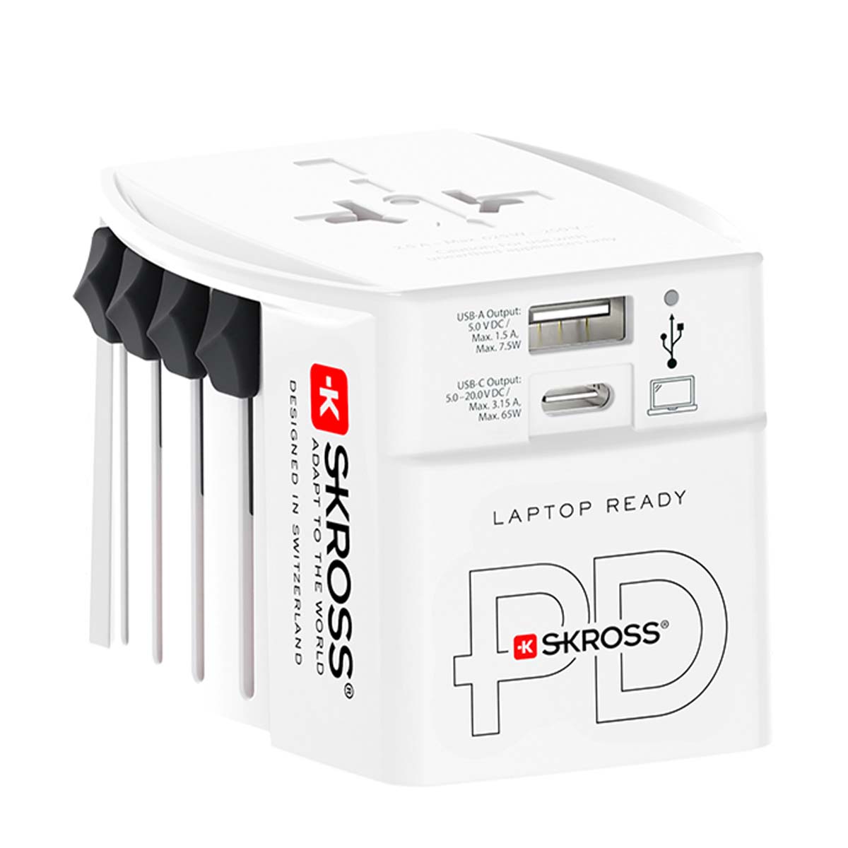 SKross MUV USB AC65PD World Adapter
