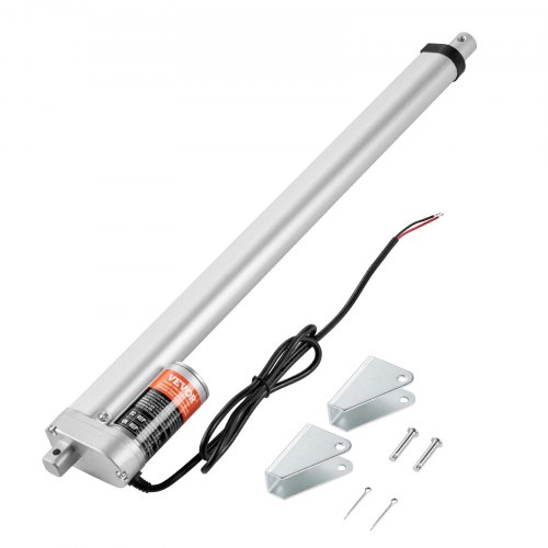 VEVOR Linear Actuator 12V 45.7 cm High Load 149.7 kg/1500N 0.5 cm/s IP54 Protection