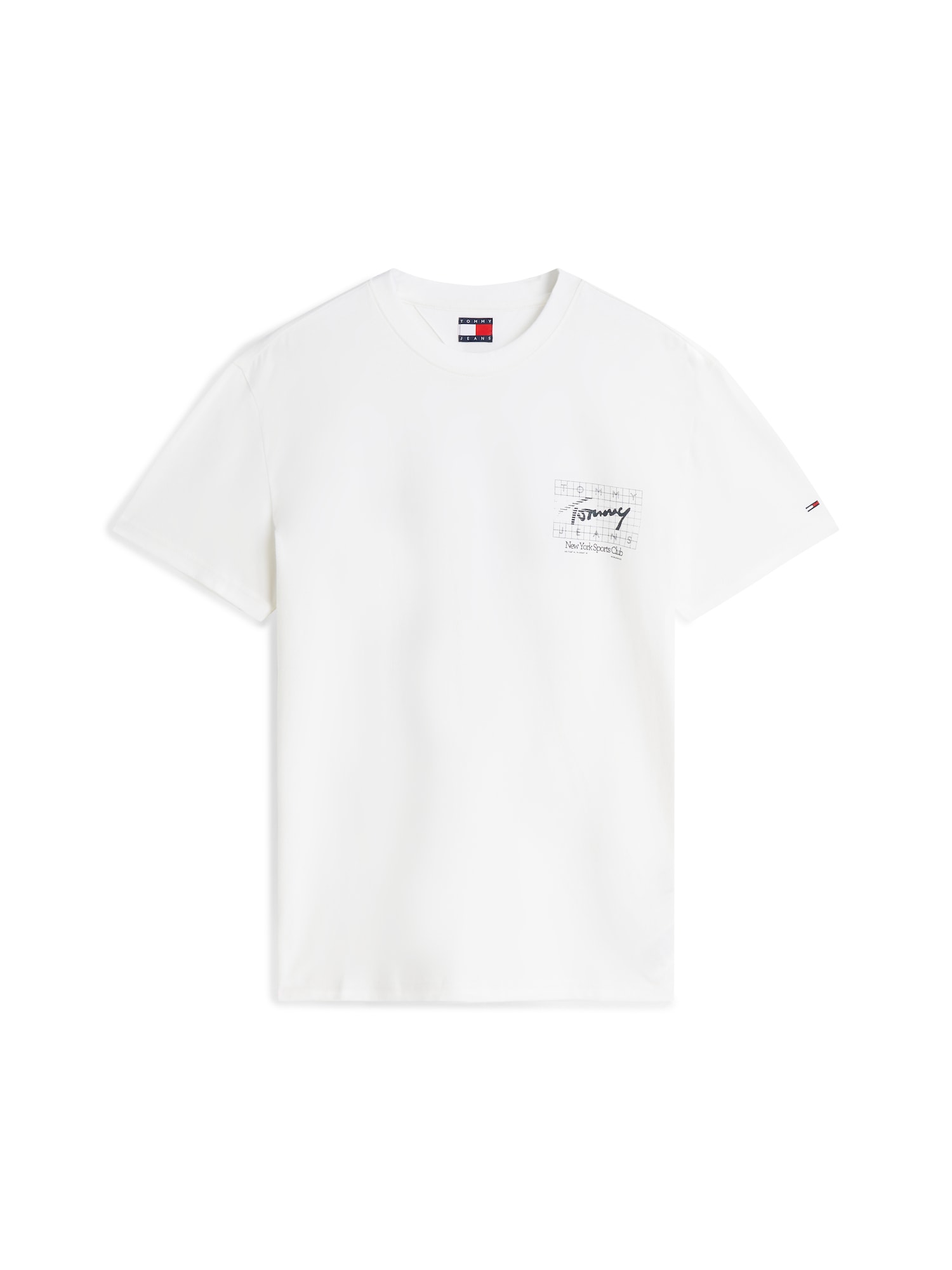 Tommy Jeans Paita  musta / valkoinen