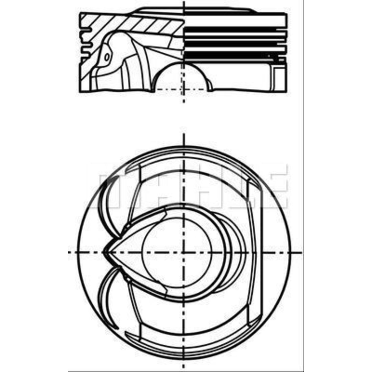 Männät MAHLE 039 PI 00123 002