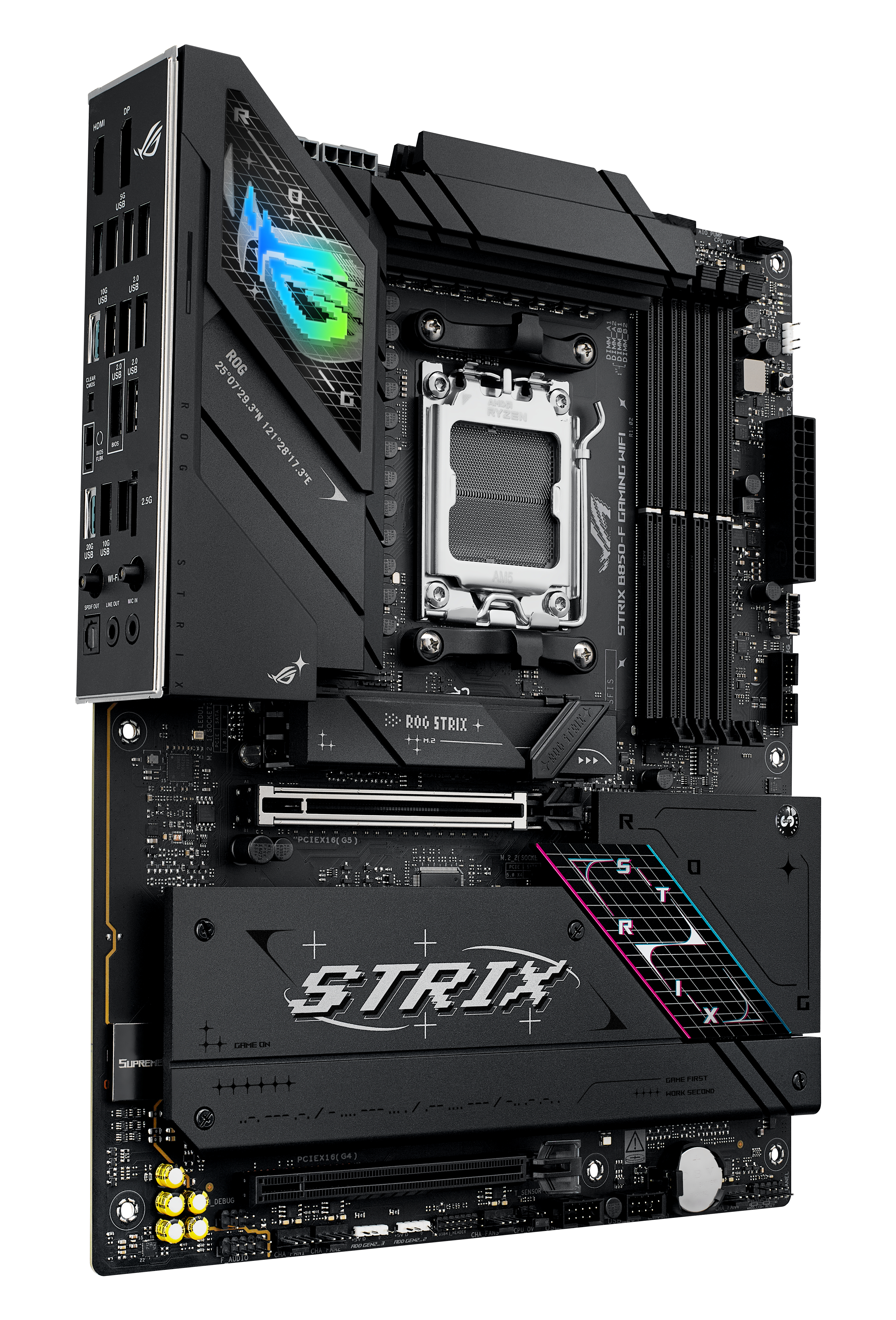 ASUS ROG STRIX B850-F GAMING WIFI Emolevy - AMD B850 - AMD AM5 - DDR5 RAM - ATX