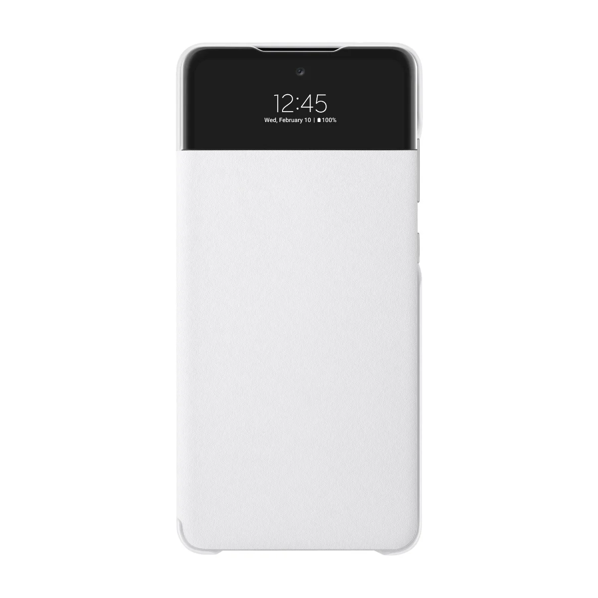 Samsung S View lompakkokotelo Galaxy A72 (valkoinen)