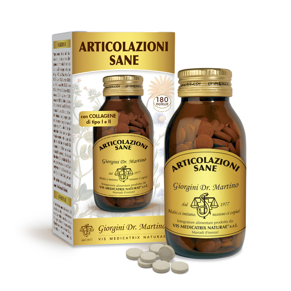 Dr Giorgini Articolazioni Sane 90 g Pastiglie 500 mg — Integratore