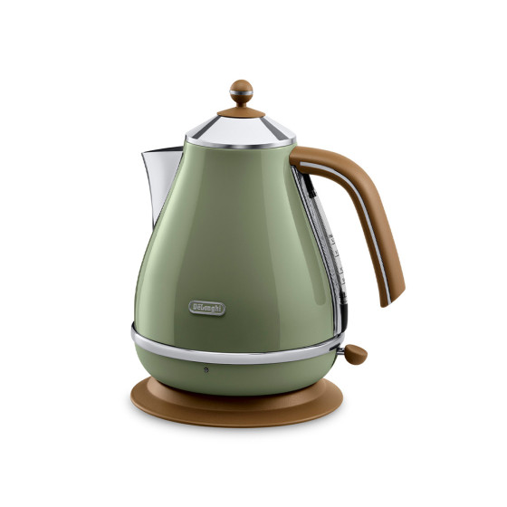 DeLonghi Vedenkeitin Icona Vintage - KBOV 2001 - Oliivi - 2000 W