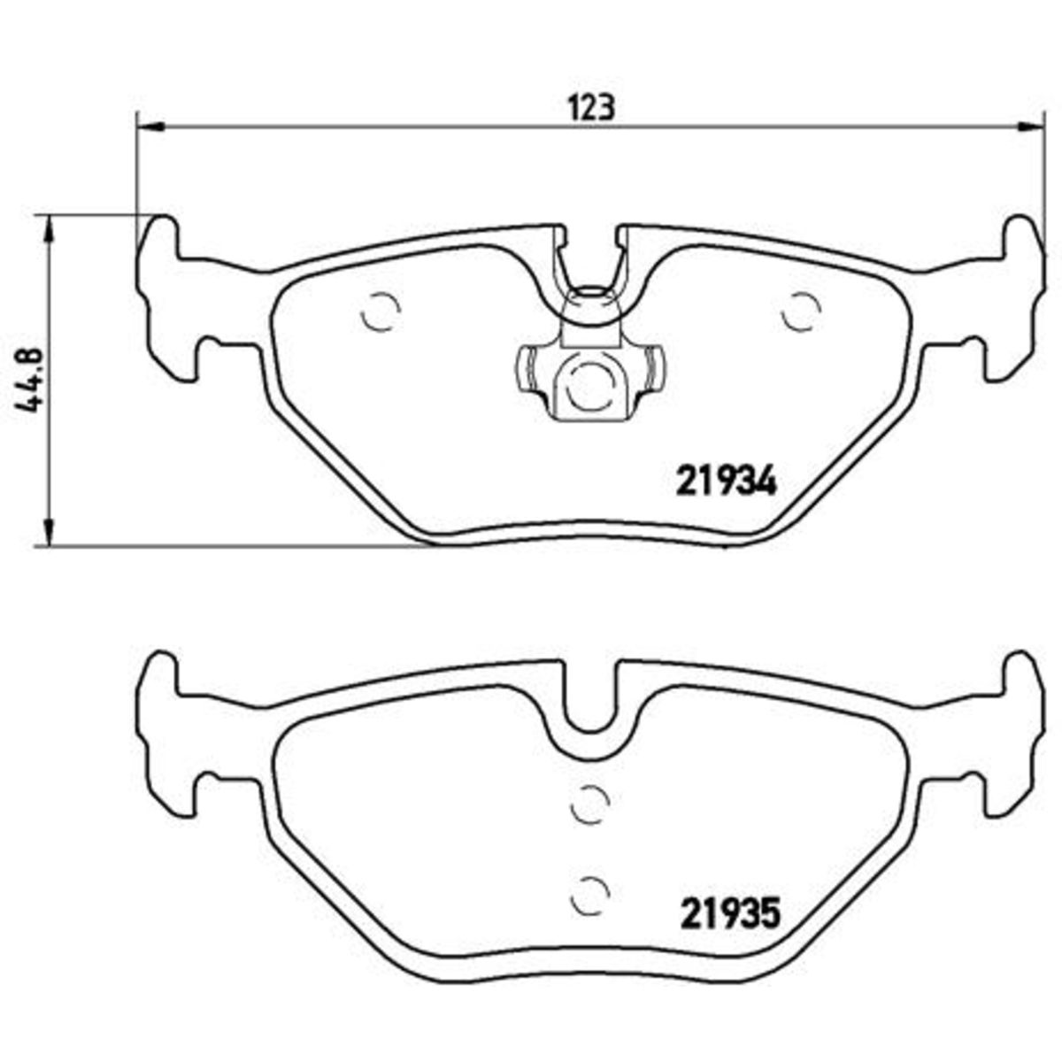 Jarrupalat, levyjarru BREMBO P 71 006