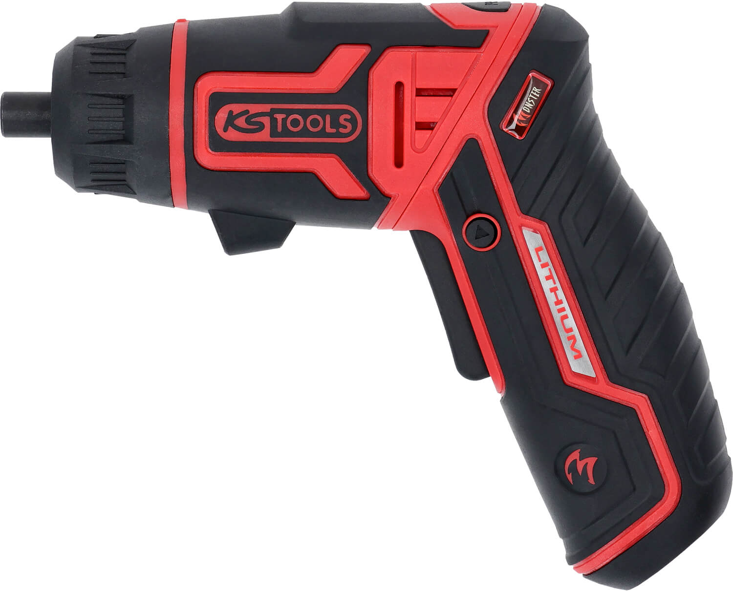 Akkuruuvinväänninsarja taittuvalla rungolla 1/4" eMonster 27-osainen, KS-Tools