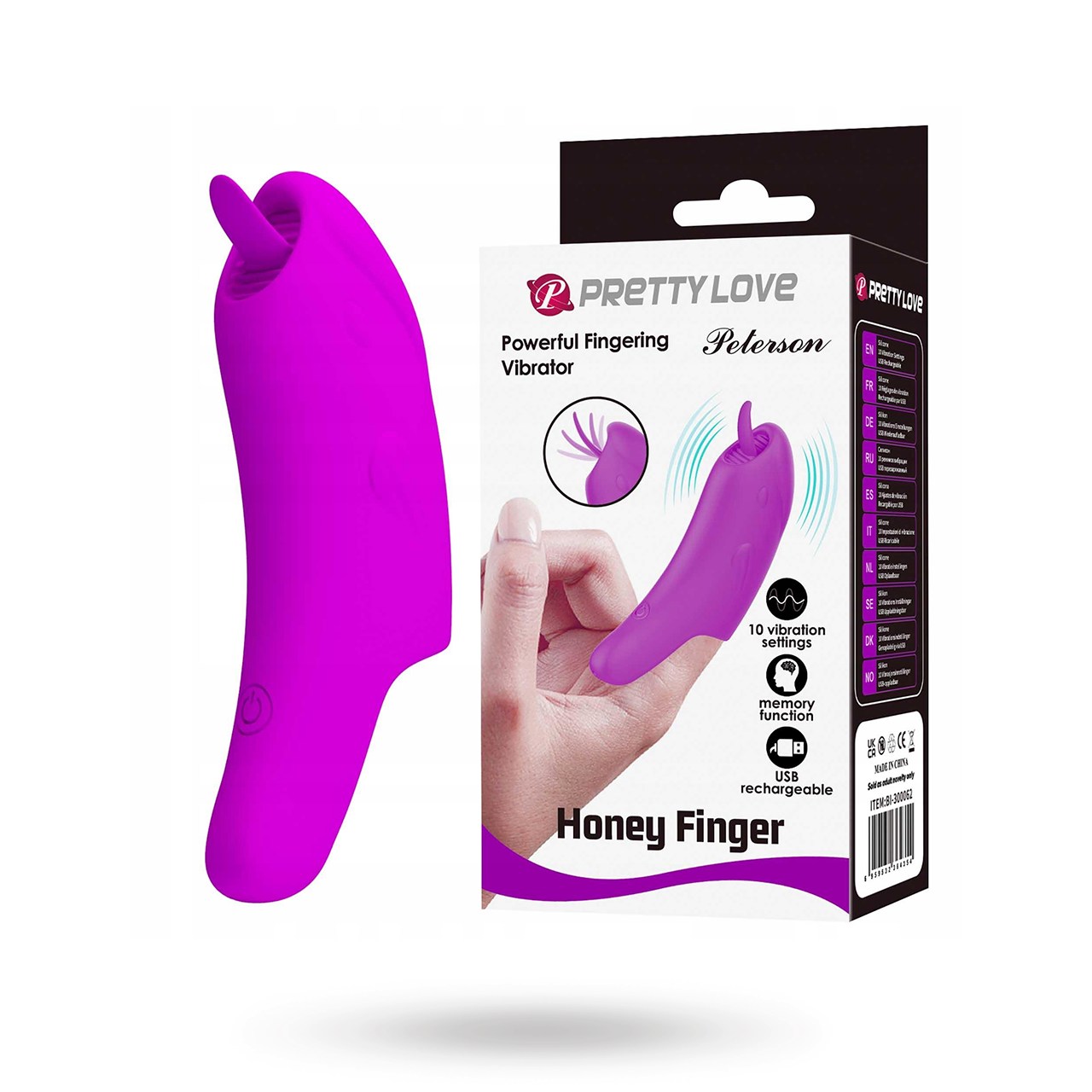 Pretty Love Peterson Fingering Vibrator Sormivibraattori