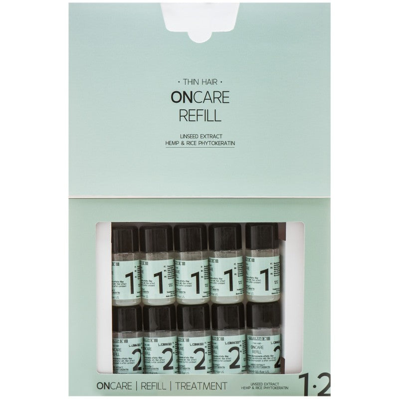 Selective On Care Refill hoito hennoille hiuksille 10x15ml